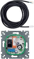 Терморегулятор без накладки без рамки Schneider Electric Merten Antique с датчиком от +10 до +50°С картинка